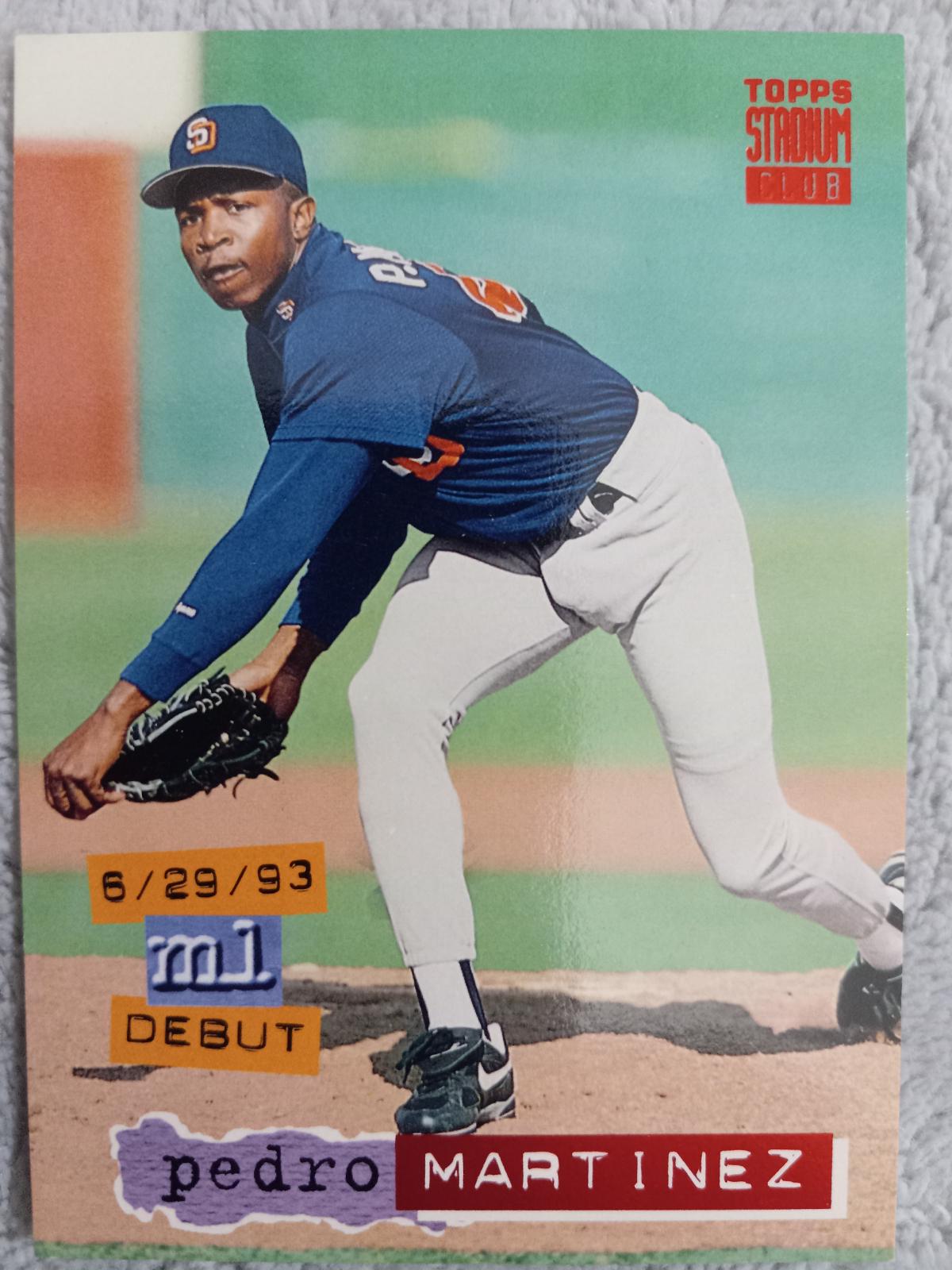 Pedro Martinez #684 Baseball Cards 1994 Stadium Club