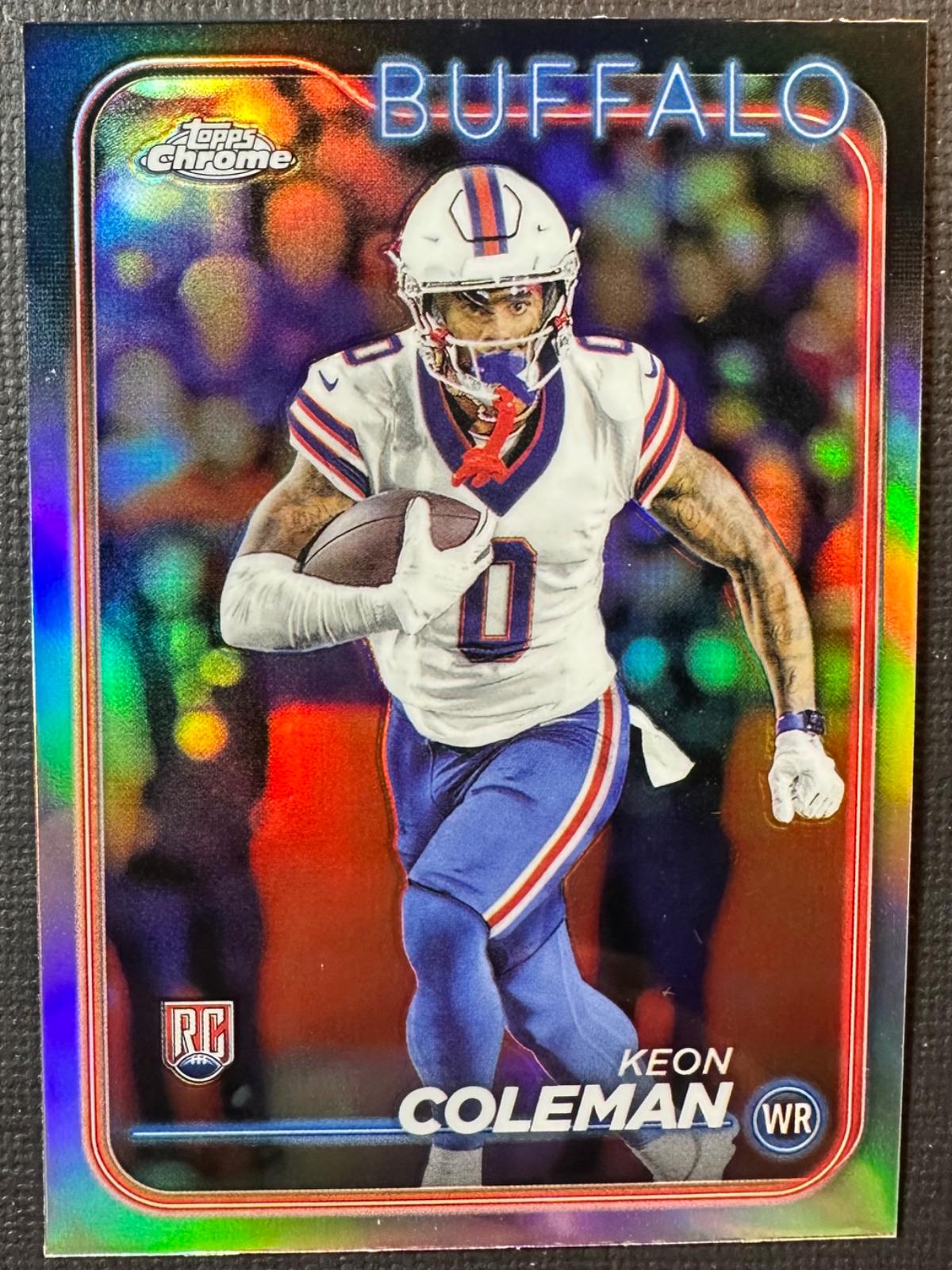 【12月】クロム Keon Coleman [Refractor] #209 Prices | 2024 Topps Chrome