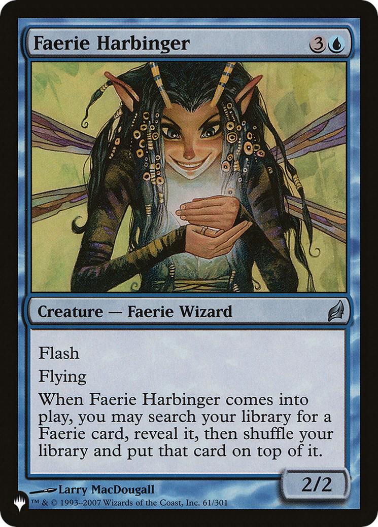Faerie Harbinger (Magic The List Reprints)