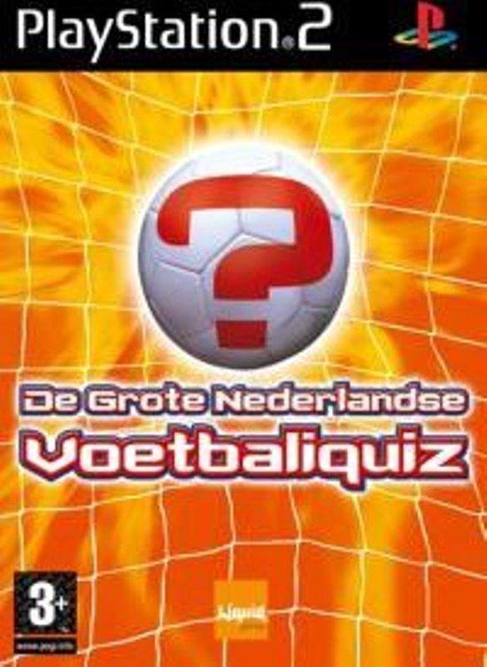 De Grote Nederlandse Voetbalquiz PAL Playstation 2