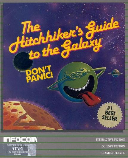 Hitchhiker's Guide to the Galaxy Cover Art
