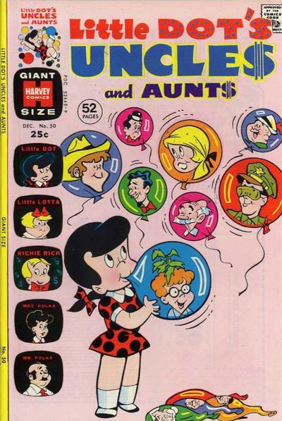 Little Dot's Uncles and Aunts #50 (1973) Comic Books Little Dot's Uncles and Aunts