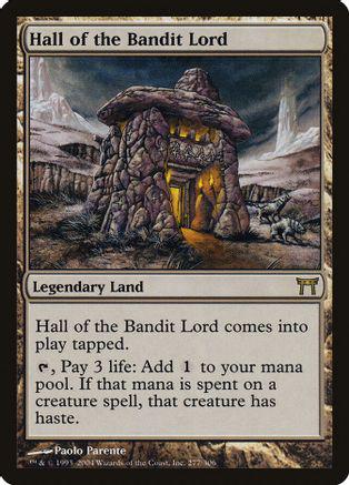Hall of the Bandit Lord #277 Magic Champions of Kamigawa