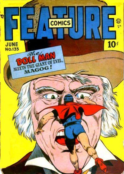 Feature Comics #135 (1949) Comic Books Feature Comics