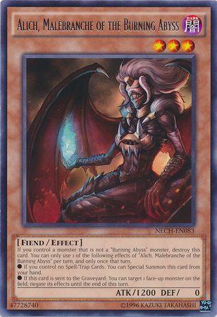 Alich, Malebranche of the Burning Abyss NECH-EN083 YuGiOh The New Challengers