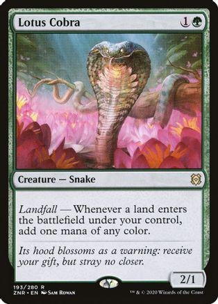 Lotus Cobra Magic Zendikar Rising