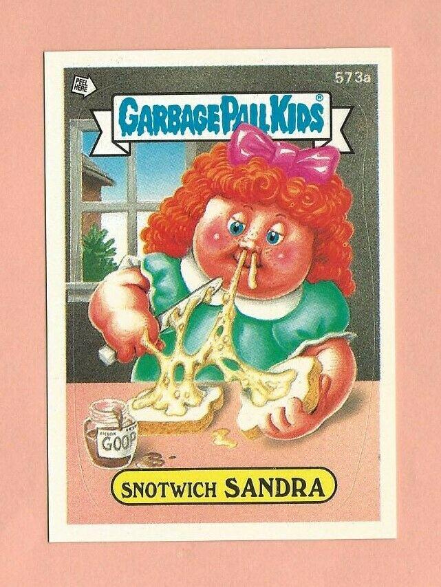 Snotwich SANDRA #573a 1988 Garbage Pail Kids
