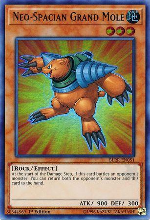 Neo-Spacian Grand Mole BLRR-EN051 YuGiOh Battles of Legend: Relentless Revenge