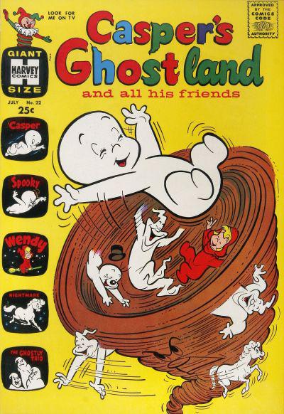 Casper's Ghostland #22 (1964) Comic Books Casper's Ghostland