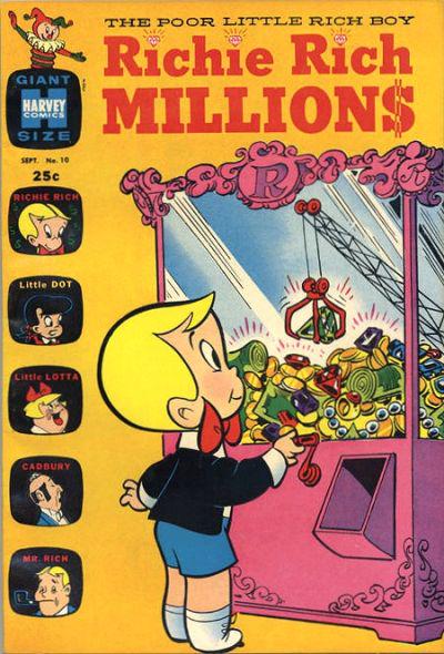 Richie Rich Millions #10 (1964) Comic Books Richie Rich Millions