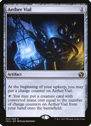 Aether Vial #212 Magic Iconic Masters