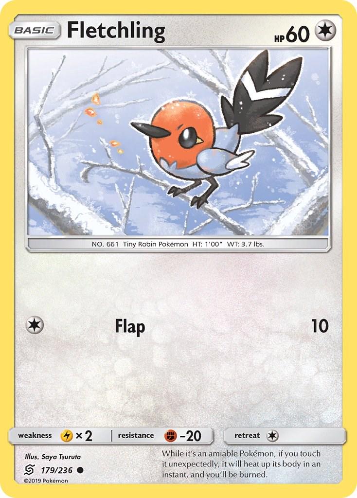 Fletchling #179 Pokemon Unified Minds