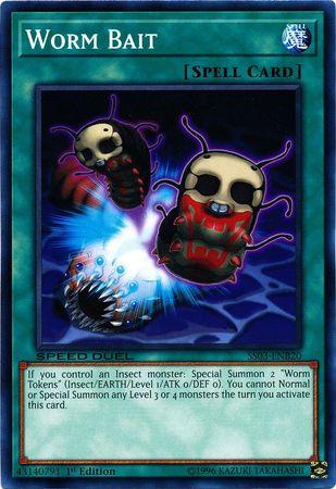 Worm Bait SS03-ENB20 YuGiOh Speed Duel Starter Decks: Ultimate Predators