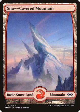 Snow-Covered Mountain Magic Modern Horizons