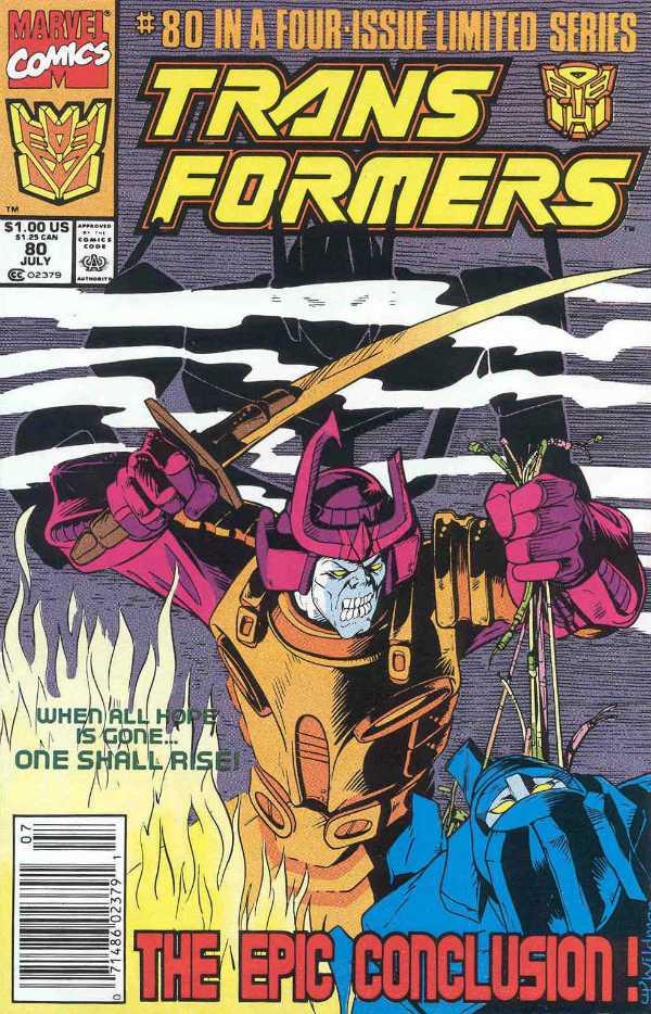 The Transformers #80 (1991) Comic Books Transformers