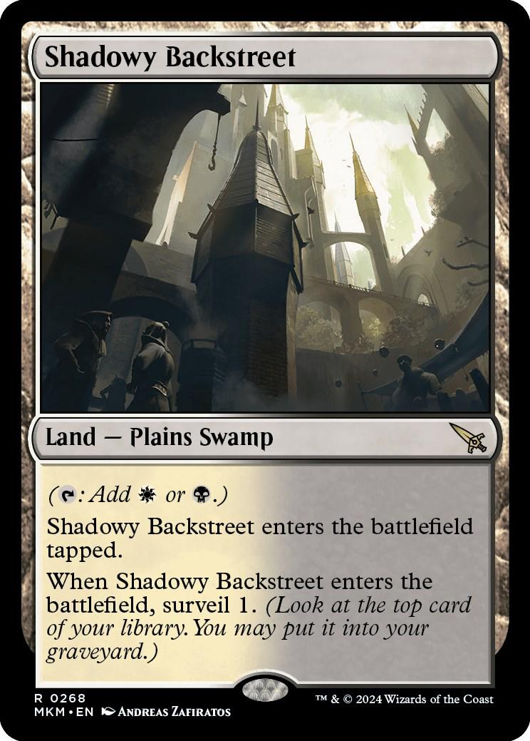 Shadowy Backstreet #268 Magic Murders at Karlov Manor