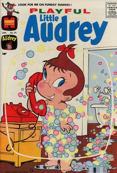 Playful Little Audrey #24 (1961) Comic Books Playful Little Audrey