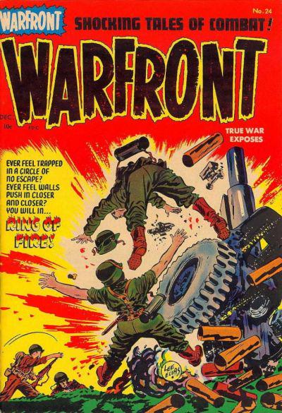 Warfront #24 (1954) Comic Books Warfront
