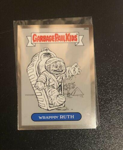 Wrappin' RUTH #36a 2013 Garbage Pail Kids Chrome