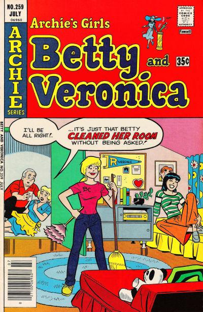 Archie's Girls Betty and Veronica #259 (1977) Comic Books Archie's Girls Betty and Veronica