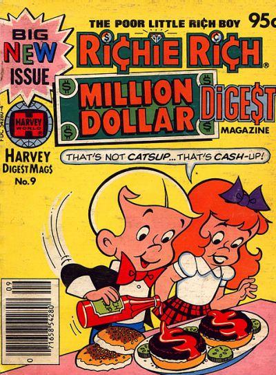 Richie Rich Million Dollar Digest #9 (1982) Comic Books Richie Rich Million Dollar Digest