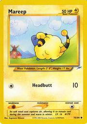 Mareep #75 Pokemon Neo Destiny