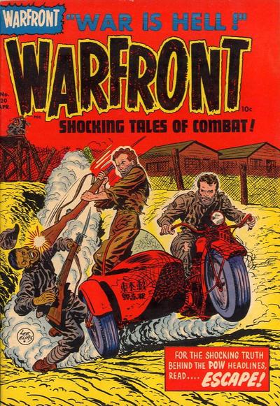 Warfront #20 (1954) Comic Books Warfront