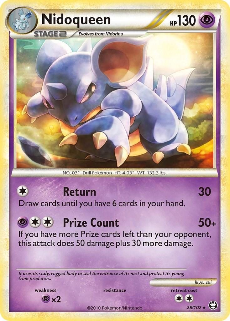 Nidoqueen #28 Pokemon Triumphant
