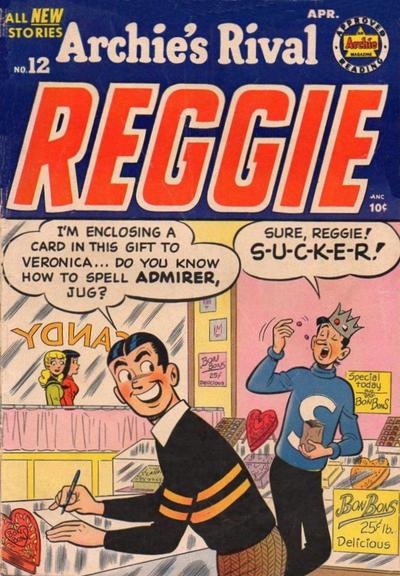 Archie's Rival Reggie #12 (1954) Comic Books Archie's Rival Reggie