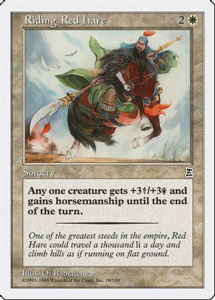 Riding Red Hare Magic Portal Three Kingdoms