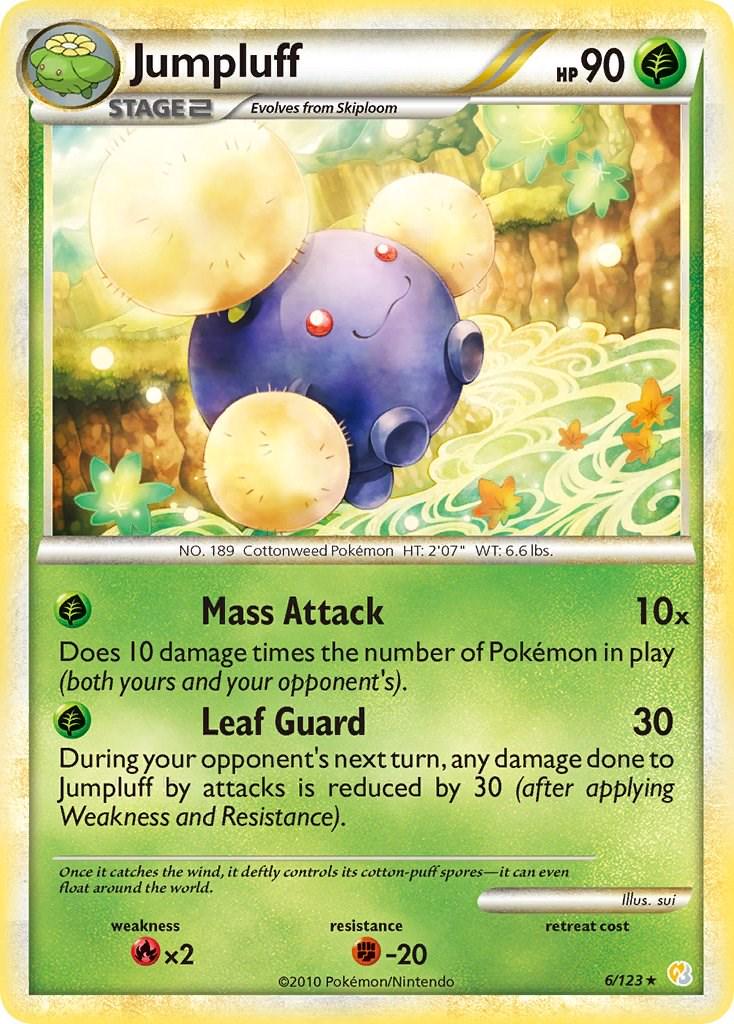 Jumpluff #6 Pokemon HeartGold & SoulSilver