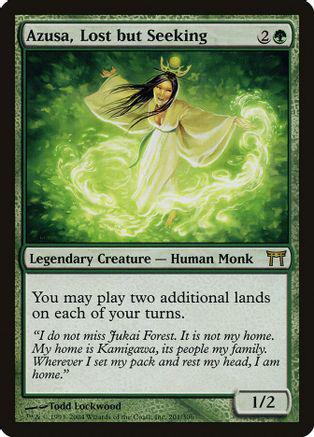 Azusa, Lost but Seeking Magic Champions of Kamigawa