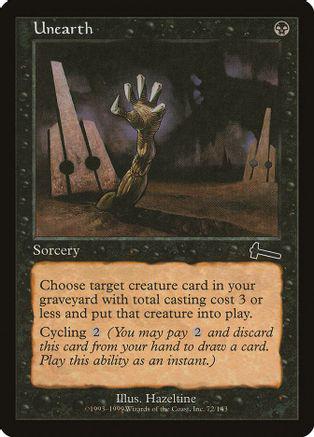 Unearth #72 Magic Urzas Legacy