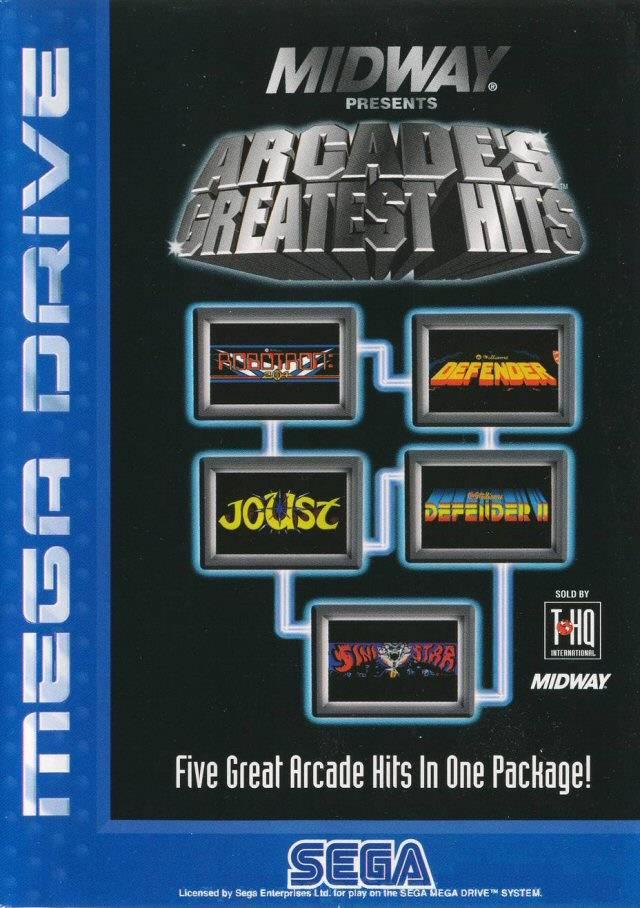 Williams Arcade's Greatest Hits PAL Sega Mega Drive