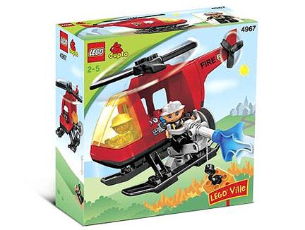 Fire Helicopter #4967 LEGO DUPLO