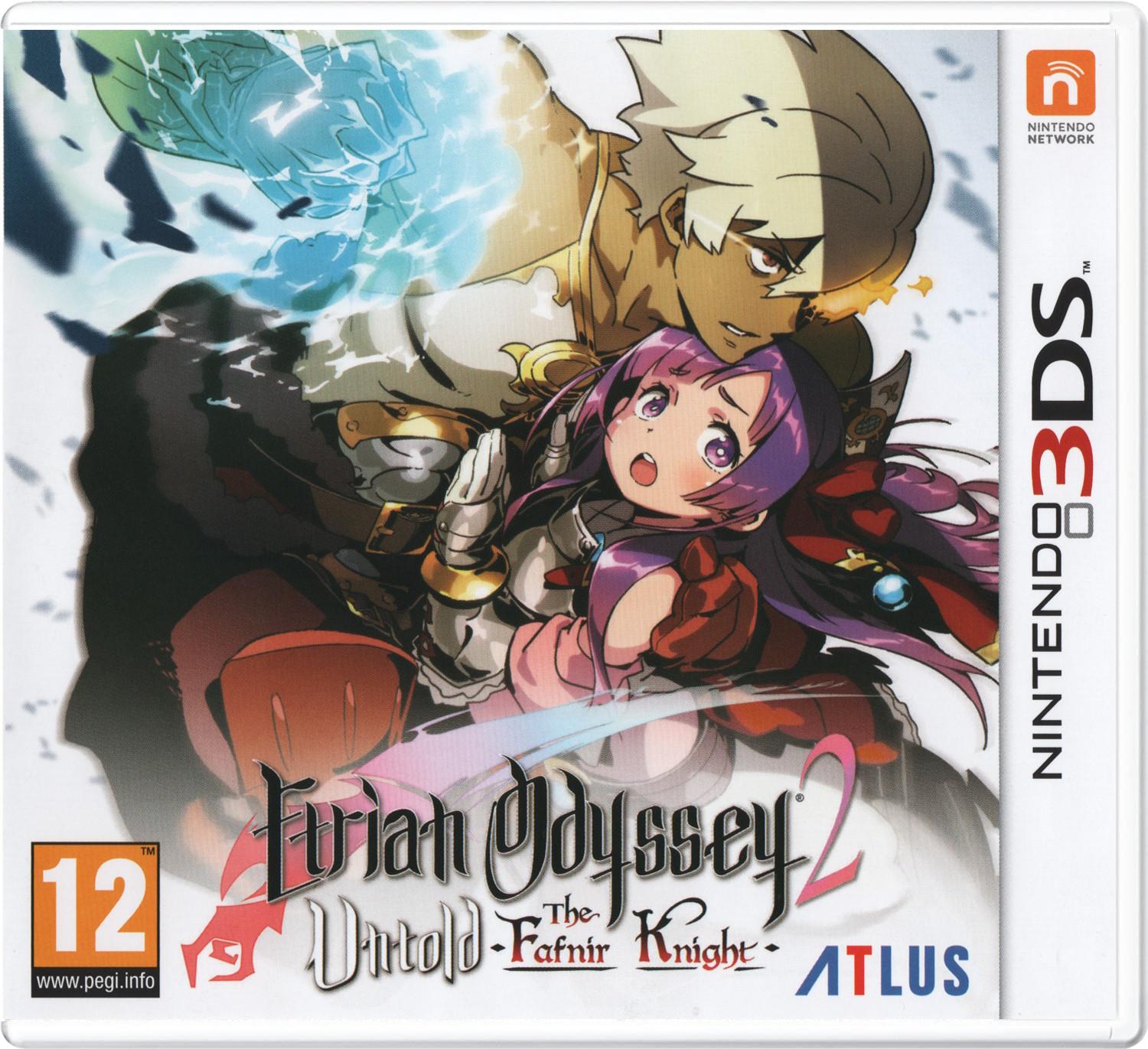 Etrian Odyssey 2 Untold: The Fafnir Knight PAL Nintendo 3DS