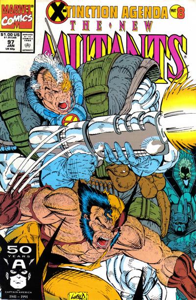 New Mutants #97 (1991) Comic Books New Mutants