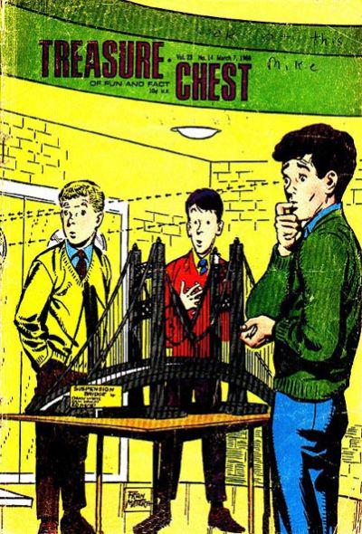 Treasure Chest of Fun and Fact #14 440 (1968) Comic Books Treasure Chest of Fun and Fact