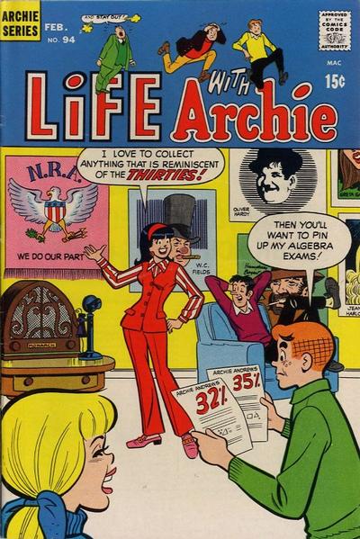 Life with Archie #94 (1970) Comic Books Life with Archie