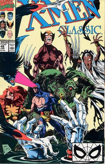 X-Men Classic #48 (1990) Cover Art
