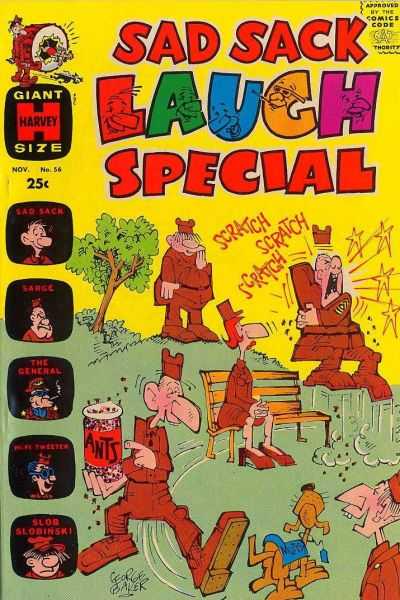 Sad Sack Laugh Special #56 (1969) Comic Books Sad Sack Laugh Special