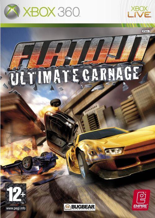 Flatout Ultimate Carnage PAL Xbox 360