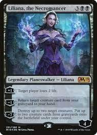 Liliana, the Necromancer Magic Core Set 2019