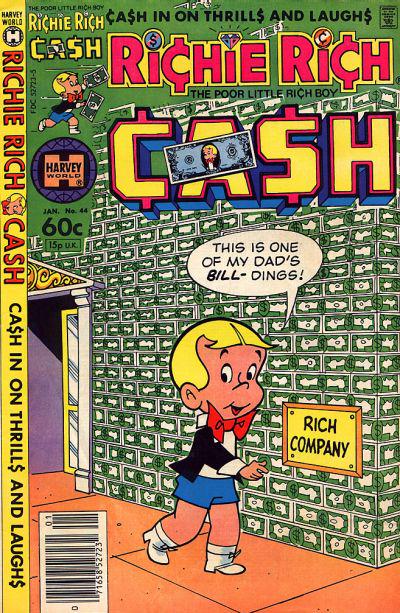 Richie Rich Cash #44 (1982) Comic Books Richie Rich Cash