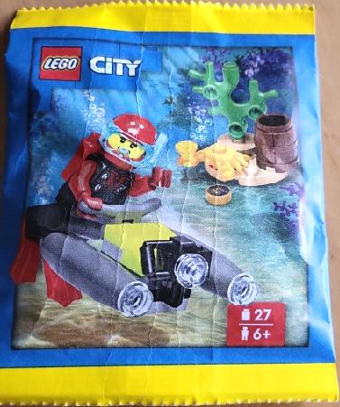 Diver with Underwater Scooter #952311 LEGO City