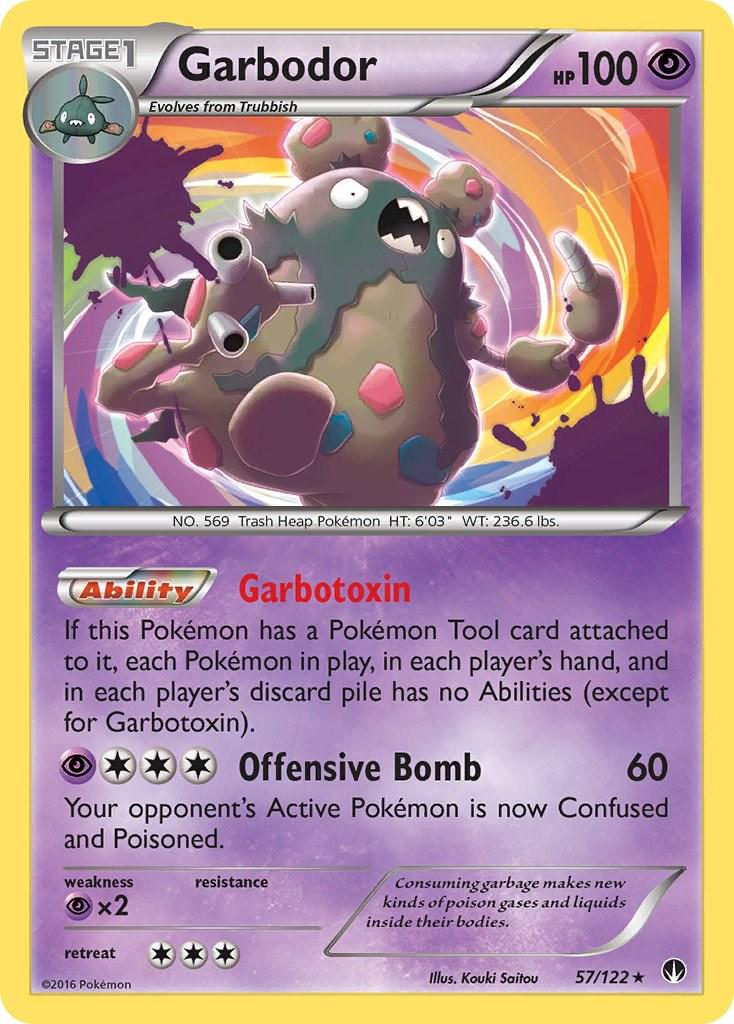 Garbodor #57 Pokemon BREAKpoint