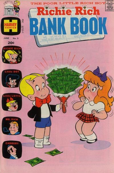 Richie Rich Bank Book #5 (1973) Comic Books Richie Rich Bank Book