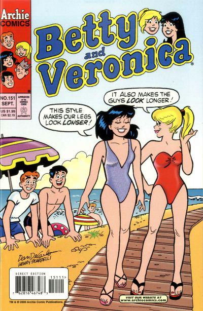 Betty and Veronica #151 (2000) Comic Books Betty and Veronica