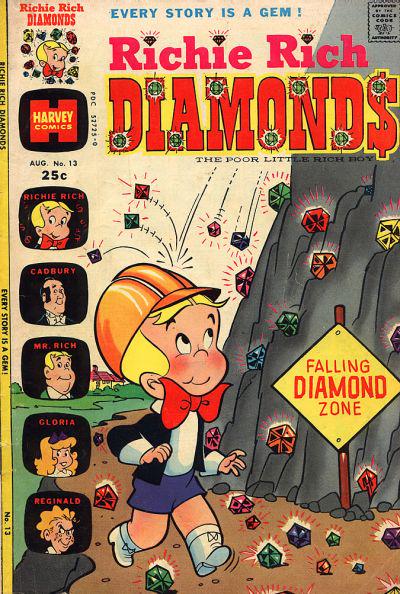 Richie Rich Diamonds #13 (1974) Comic Books Richie Rich Diamonds