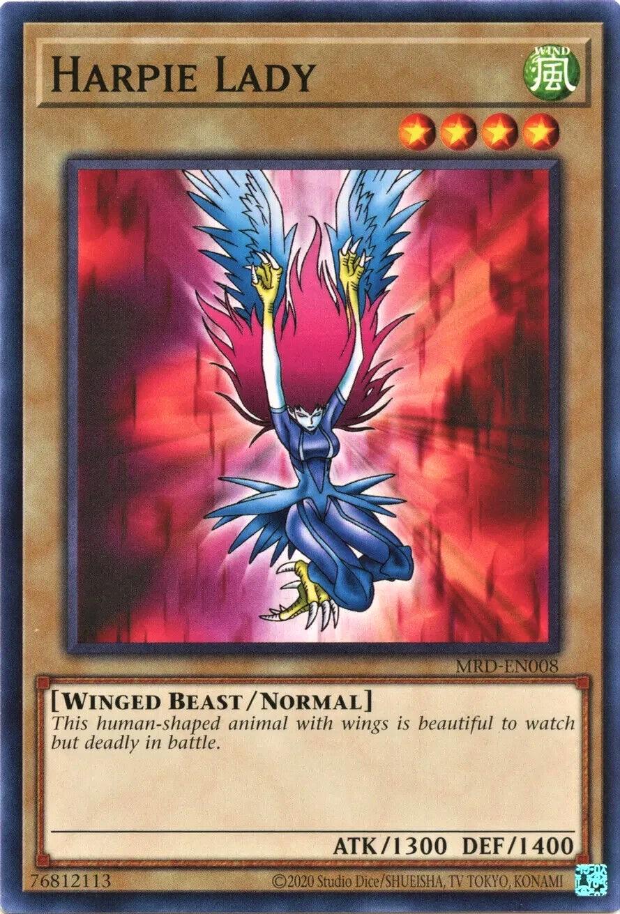 Harpie Lady MRD-EN008 YuGiOh Metal Raiders: 25th Anniversary